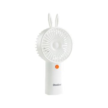[ซื้อครบ 30.- ลดค่าส่ง 80.-] พัดลมมือถือพกพา1.5W ชาร์ต USB รูปกระต่าย Hand-held fan GFH-N78A เย็น แรง