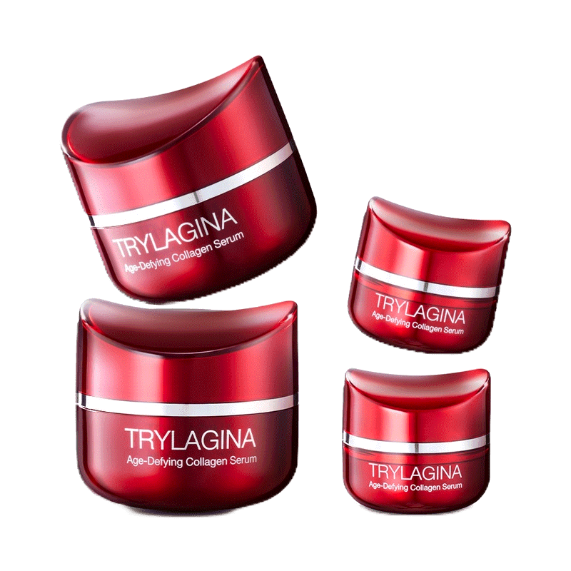 โค้ดลด 20% 20DD1000 | Trylagina 12X ไตรลาจิน่า12X เซรั่มคืนความอ่อนเยาว์ครบ 5 มิติ 2 กระปุก 30g ฟรี ขนาดพกพา 5g 2 กระปุก