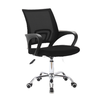 โฮมออฟฟิศ Office Chair เก้าอี้สำนักงาน นั่งทำงาน สีดำ มีหลายรุ่นให้เลือก (Black)
