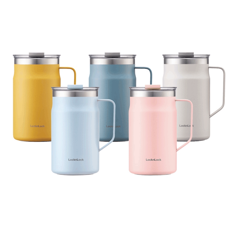 LocknLock แก้วน้ำเก็บอุณหภูมิ Metro Mug ความจุ 600 ml. รุ่น LHC4282