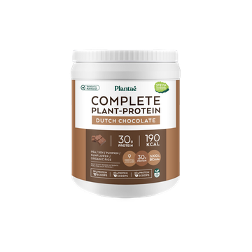 [ลดเพิ่ม 130.- PLANJUN24] Plantae Complete Plant-Protein : Active BCAAs รสDutch Chocolate 1 กระปุก ขนาด 800g : โปรตีนพืช
