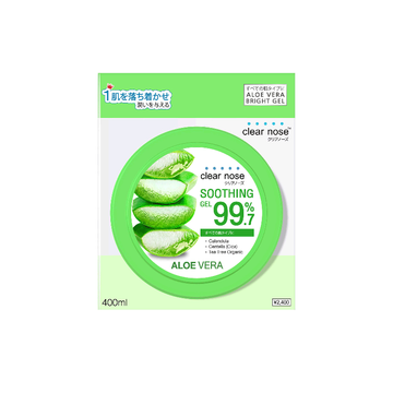 [โปรแรง] อโลเวร่าเจลเคลียร์โนส CLEAR NOSE ALOE VERA SOOTHING GEL 400ml 1 ชิ้น (CAL)