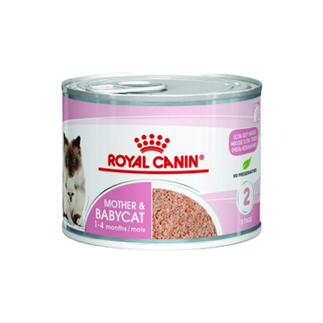 [แมวกระป๋อง] Royal Canin โรยัลคานิน Babycat & Mother อาหารแมวเปียก ชนิดกระป๋อง สูตรแม่ และ ลูกแมว