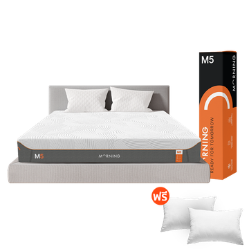 Morning Sleep ที่นอนเมมโมรี่โฟมทริปเปิ้ลคูล ผสานไมโครสปริง รองรับสรีระดีเยี่ยม บายอากาศได้ดี กระจายความเย็น x3 รุ่น M5