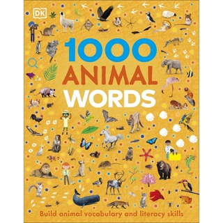 Asia Books หนังสือภาษาอังกฤษ 1000 ANIMAL WORDS