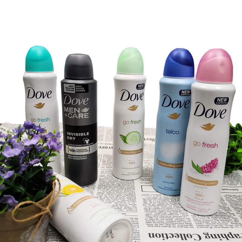 ระงับกลิ่นกาย-hot-sale-dove-สเปรย์ระงับกลิ่นกายระงับเหงื่อราคาถูก-ระงับกลิ่นเหงื่อระงับกลิ่นกายสำหรับผู้หญิงและผู้ช