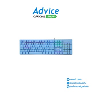 AULA  KEYBOARD S2022 (BLUE) - (BLUE-SWITCH)