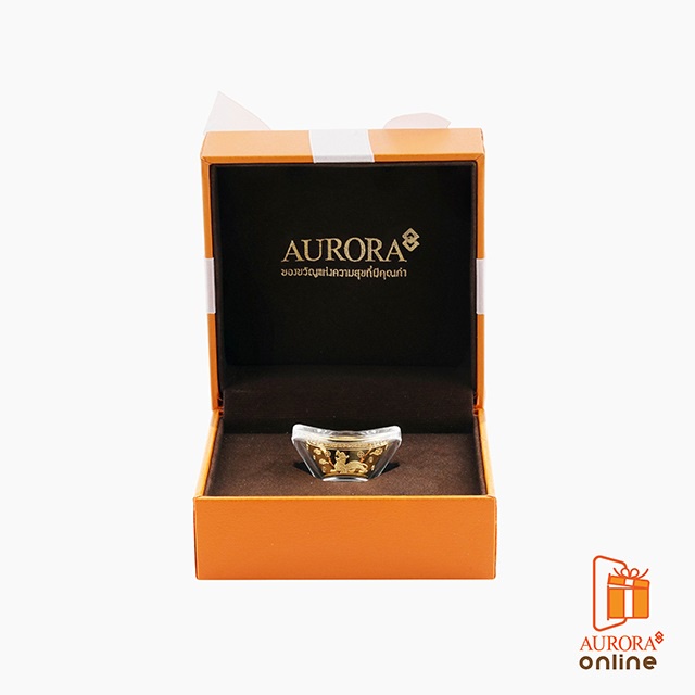 ราคาและรีวิวKhongkwan by Aurora กิมตุ้งรับทรัพย์ น้ำหนัก 0.2 กรัม ทองคำแท้ 99.99%
