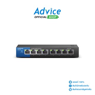 LINKSYS Gigabit Switching Hub (LGS108-AP) 8 Port (6")