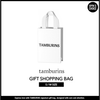 (พร้อมส่ง) Tamburins กระเป๋าช้อปปิ้ง ขนาดเล็ก ขนาดกลาง