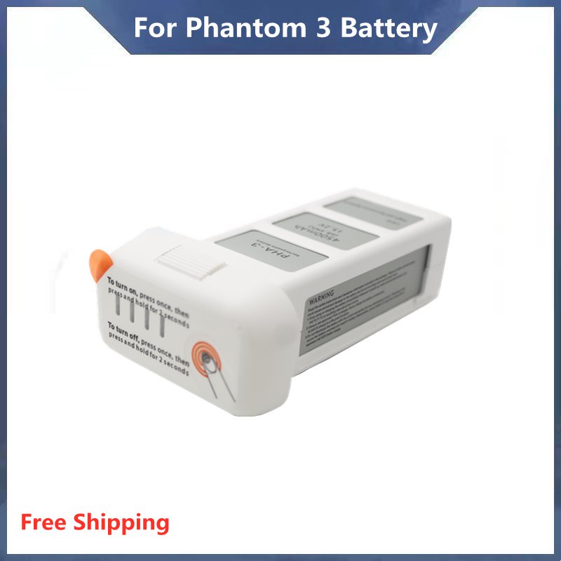 จัดส่งฟรีสำหรับ-phantom-3แบตเตอรี่ใช้งานร่วมกับ-phantom-3-pro-uav-อัจฉริยะเที่ยวบินอุปกรณ์เสริม4500mah-15-2v-เที่ยวบินเว