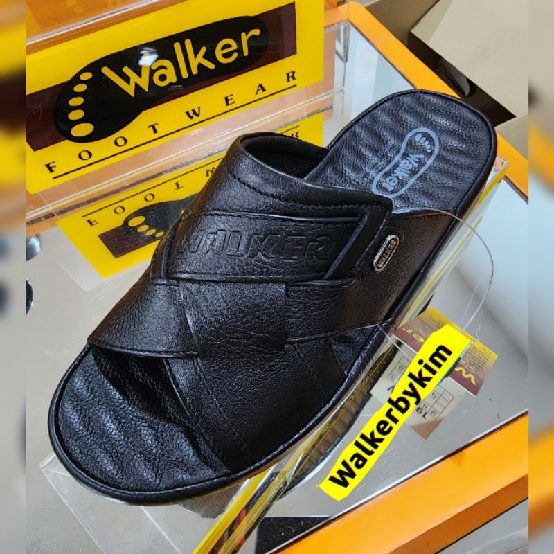 walker-รหัส1341-รองเท้าแตะหนังยี่ห้อวอร์คเกอร์ของแท้แน่นอน