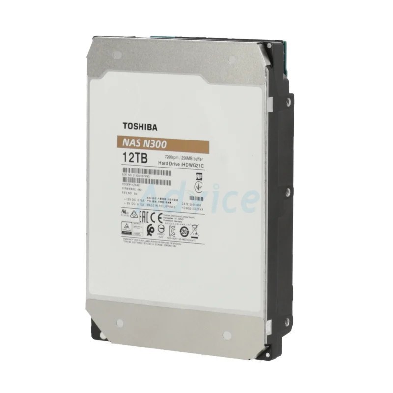 toshiba-12-tb-hdd-ฮาร์ดดิส-n300-nas-7200rpm-256mb-hdwg21cuzsva