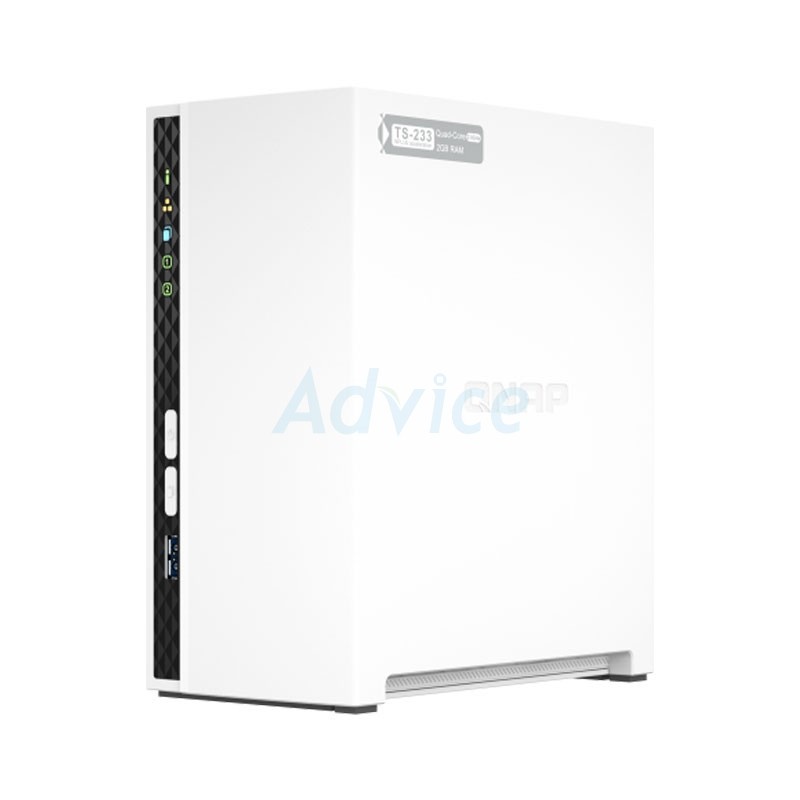 QNAP NAS (TS-233, Without HDD.) - A0143459 | Shopee Thailand
