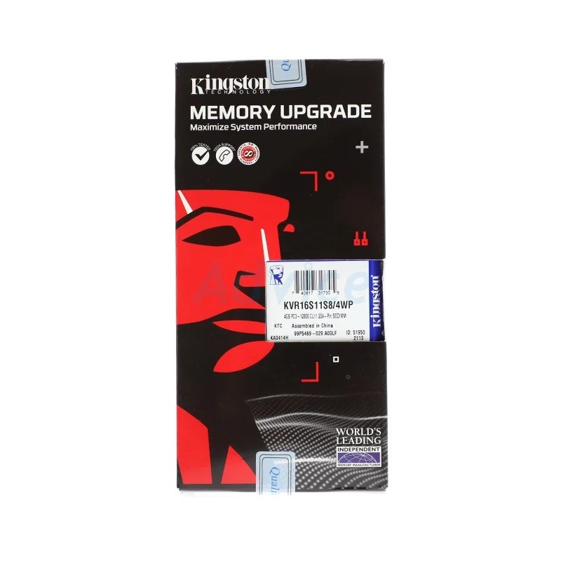 kingston-ram-แรม-ddr3-1600-nb-4gb-value-ram-kvr16s11s8-4wp