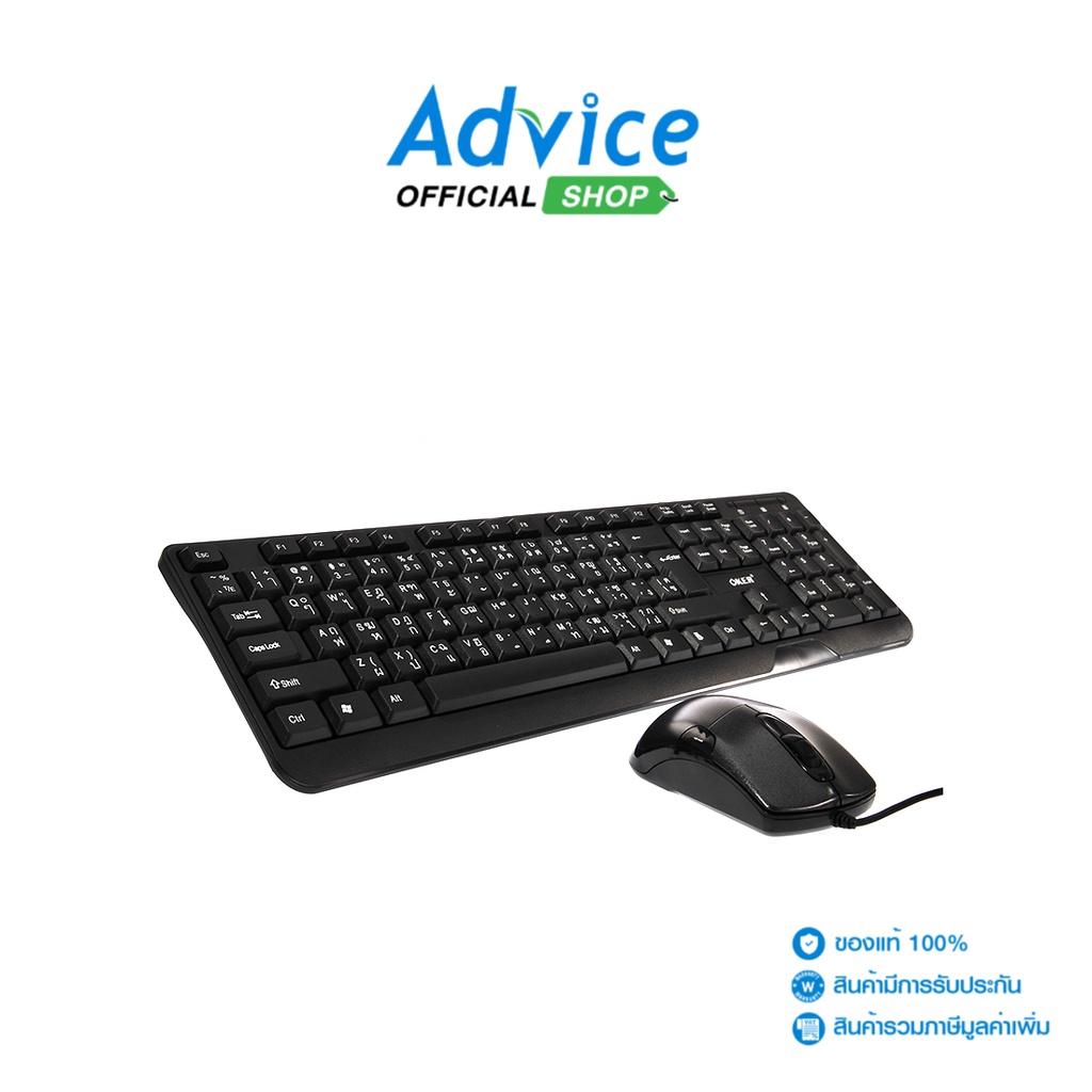 oker-keyboard-2in1-usb-km-3189-black