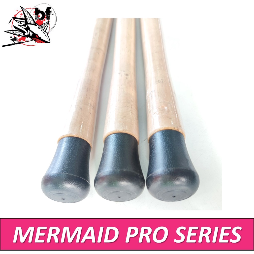 คันเบ็ด-mermaid-pro-series-สปิน-เบท-8-9-10-ฟุต-กราไฟท์-คันนางเงือก