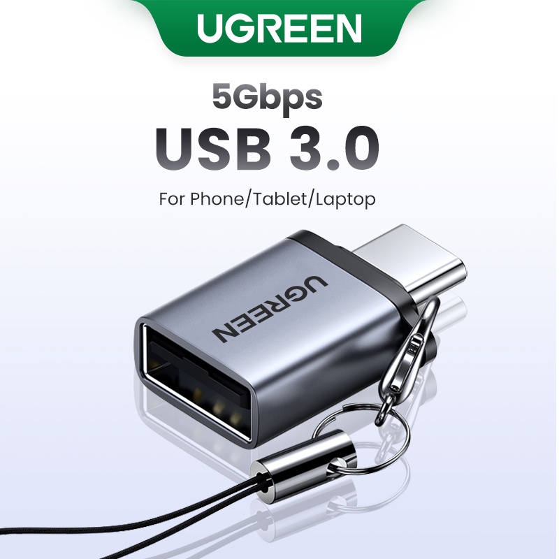 รูปภาพของUgreen อะแดปเตอร์ USB 3.1 Type C เป็น USB 3.0 C OTG สําหรับ Samsung Galaxy Huawei Mate Google Gopro Oneplus Htc Macbookลองเช็คราคา