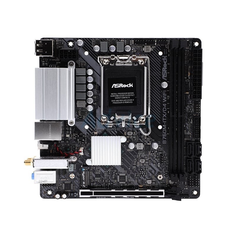 mainboardเมมบอร์ด-1700-asrock-b760m-itx-ddr4-wifi