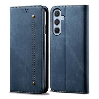 Retro Cowboy Leather Wallet Magnetic Cellphone Flip Cover Casing Phone Case for Samsung Galaxy A14 A52 A72 A52S A13 A53 A73  A31