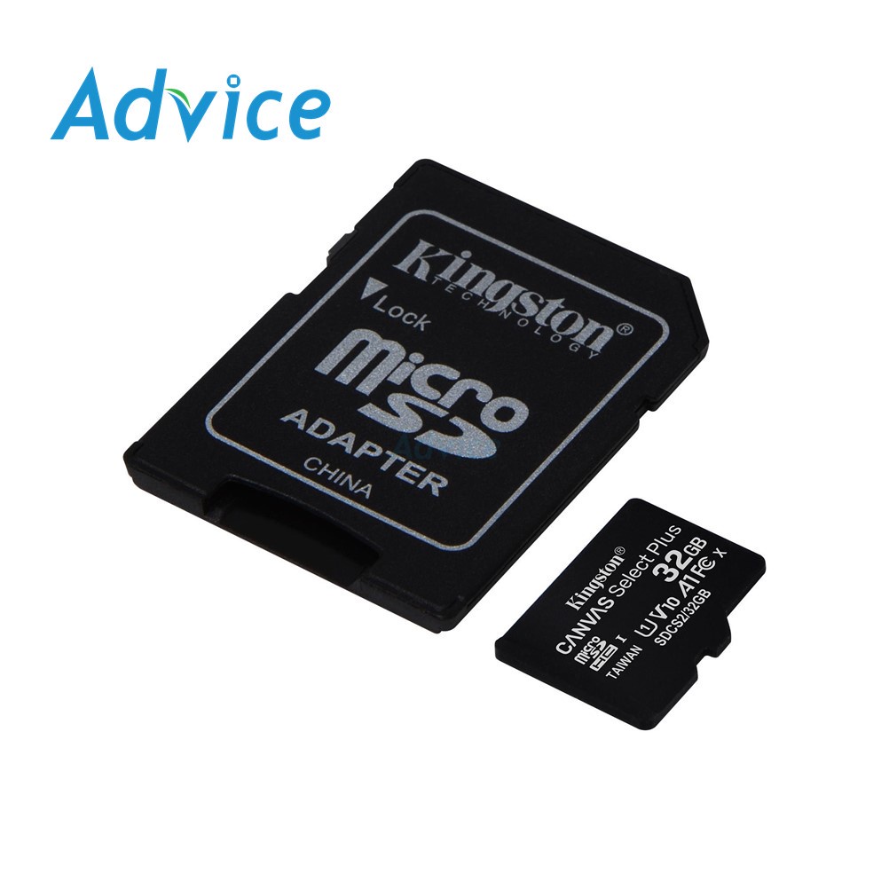 ภาพสินค้าKINGSTON Micro SD 32GB SDCS2 (100MB/s,) จากร้าน advice_officialshop บน Shopee ภาพที่ 1