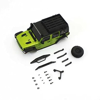 Kyosho Mx-01 Jeep Wrangler Unlimited Rubicon Asc(replacement body) พร้อมอุปกรณ์เสริม Mojito Mxb08Gr