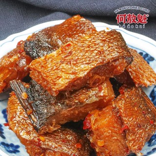 【】He Aokui Spicy Fish Tail Hunan Characteristics Xiangwei Vacuum Fish Chop1ปอนด์/ถุง MAOG