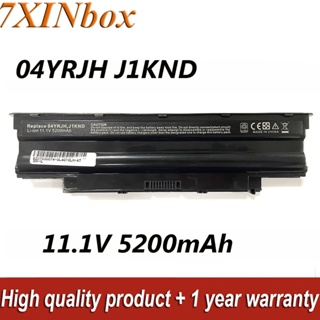 7XINbox J1KND 04YRJH 11.1V 5200MAh Battery สำหรับ Dell Inspiron N3010 M4040 M411R M5040 M5010 N7010 13R 14R 15R Vostro 1