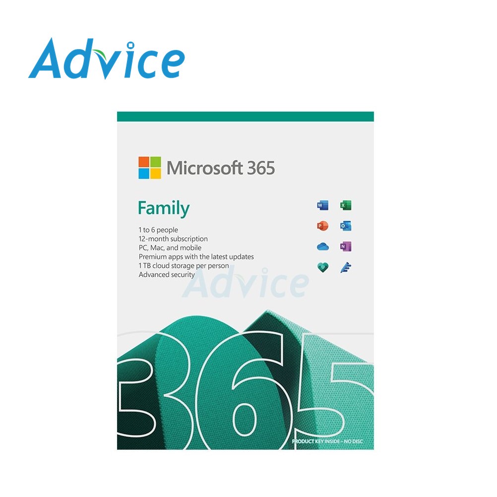 ภาพหน้าปกสินค้าMICROSOFT 365 FAMILY 2021 6GQ-01555 จากร้าน advice_officialshop บน Shopee