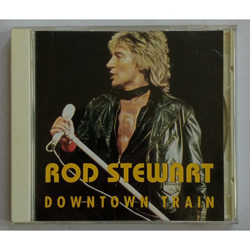 ซีดีเพลง ROD STEWART Downtown Train (Live/Concert) *RARE* CD Music
