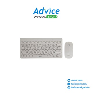 OKER  Keyboard (2in1) WIRELESS (K-885) White