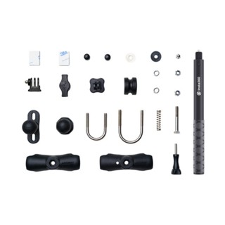 Insta360 Motorcycle U-Bolt Mount With Invisible Selfie Stick (120cm) Bundle
