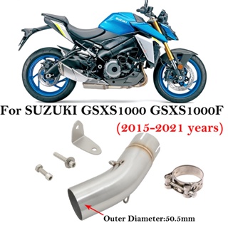ท่อไอเสียรถจักรยานยนต์ 51 มม. สําหรับ SUZUKI GSX-S 1000 1000F GSXS1000 GSXS1000F 2015-2020