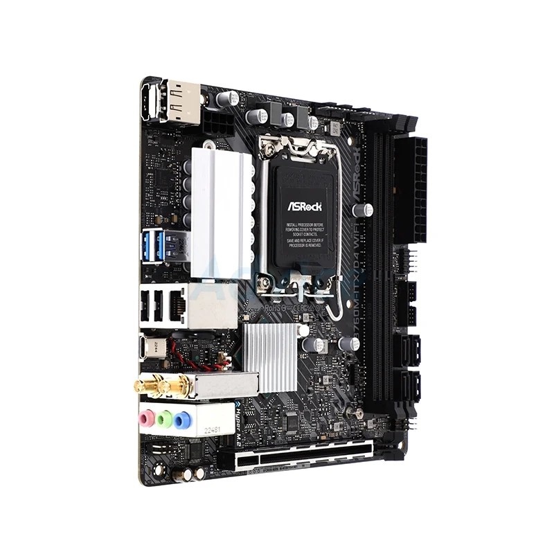 mainboardเมมบอร์ด-1700-asrock-b760m-itx-ddr4-wifi