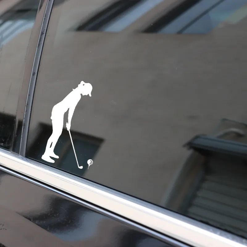 ladies-golf-car-sticker-สติ๊กเกอร์ติดรถ-9-5x15-7-cm-golf-sticker