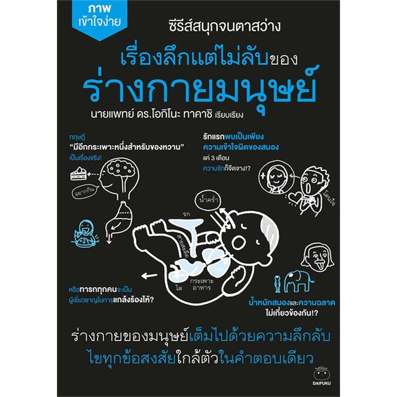 หนังสือ-เรื่องลึกแต่ไม่ลับของร่างกายมนุษย์-สินค้ามือหนึ่งพร้อมส่ง