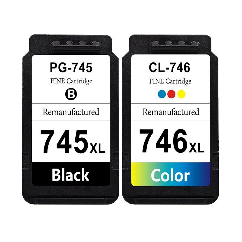 Remanufactured for Canon PG745 745XL CL746 746XL Ink Cartridges for ...