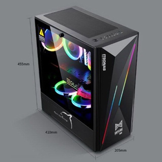 ภาพขนาดย่อของภาพหน้าปกสินค้าITSONAS ATX CASE เคสคอมพิวเตอร์(NP) Skyline RGB TG (Black) จากร้าน adviceit_officialshop บน Shopee ภาพที่ 3