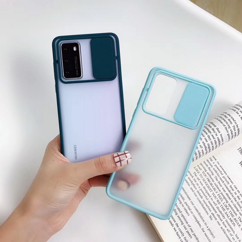 เคสโทรศัพท์มือถือ-ป้องกันเลนส์กล้อง-แบบสไลด์-เนื้อแมตต์-สําหรับ-oppo-reno-5-4-pro