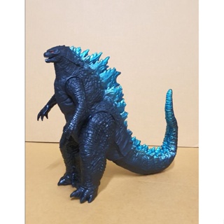 firstbuy_โมเดล ก็อตซิลล่า  2019 Godzilla หลังสีฟ้า  สูง 24 cm  งานซอฟท์