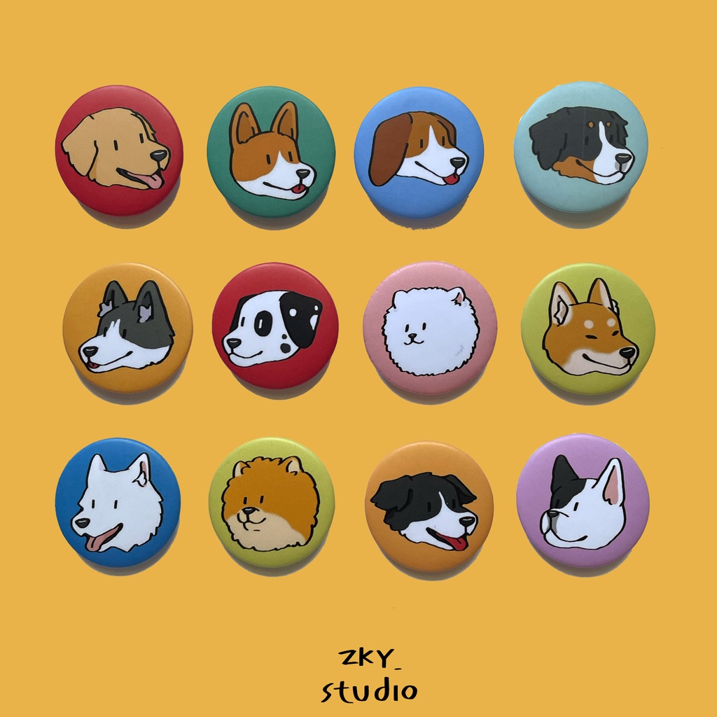 เข็มกลัดน้องหมา Doggo Pin | Shopee Thailand