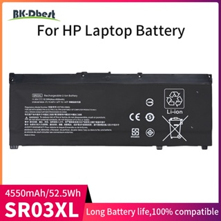 BK-Dbest SR03XL L08855-855แบตเตอรี่สำหรับ HP Pavilion 15-CX 15-CX0XXX 15-CX0058WM CX0056WM, Envy X360 15-CN