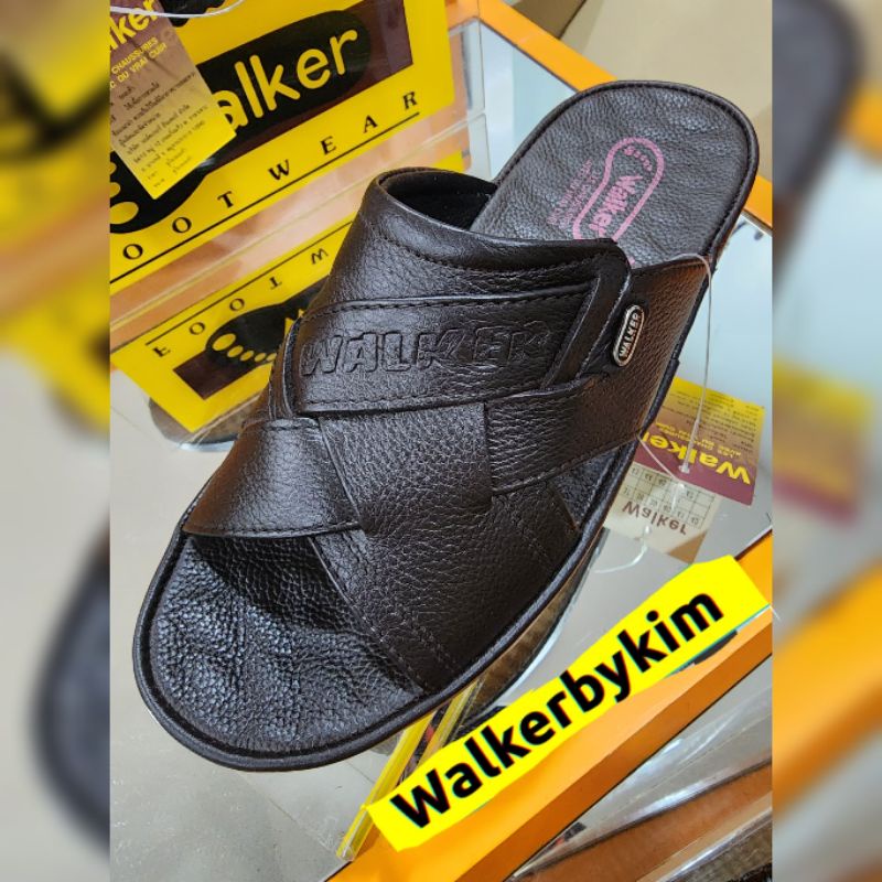 walker-รหัส1341-รองเท้าแตะหนังยี่ห้อวอร์คเกอร์ของแท้แน่นอน