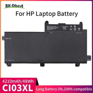 BK-Dbest 11.4V 48WH CI03XL เปลี่ยนแบตเตอรี่แล็ปท็อปสำหรับ HP ProBook 640 650 645 655 G2 G3 CIO3XL C103XL HSTNN-UB6Q