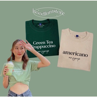 เสื้อสายตาบัค Green Tea Frappuccino & americano no syrup_01