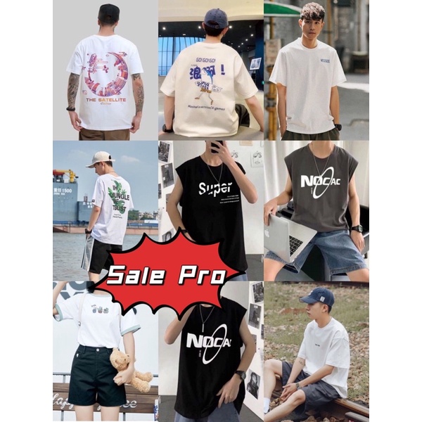 1ldk-พร้อมส่ง-proลดราคา-เสื้อยืด-เสื้อแขนกุด-ขายถูกขายให้หมดจ้า-pro-boy