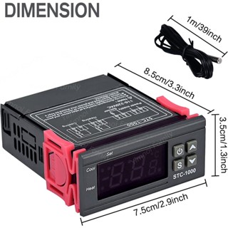 STC-1000 อุปกรณ์ควบคุมอุณหภูมิ 220V มีของในไทย มีเก็บเงินปลายทางพร้อมส่งทันที ใช้กับตู้ฟักไข่ ตู้แช่ฯ