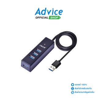 4 Port USB HUB v3.0 OKER H341 (Black)