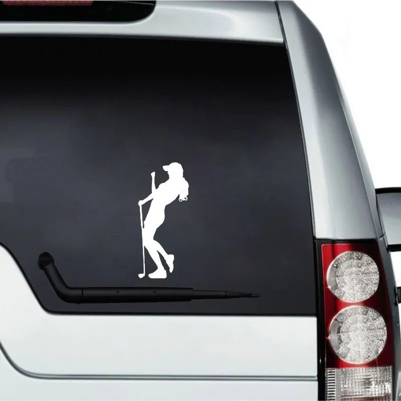 happy-golf-car-sticker-สติ๊กเกอร์ติดรถ-7-4x16-9cm-golf-sticker