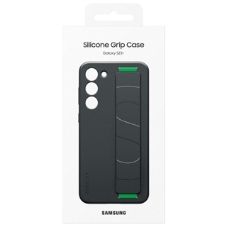 Samsung Official Galaxy S23 Plus Silicone Grip Case ( Black ), EF-GS916TBEGWW